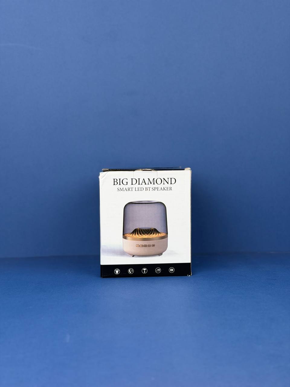 اسپیکر بلوتوثی چراغدار BIG DIAMOND اورجینال | دارای نورپردازی LED