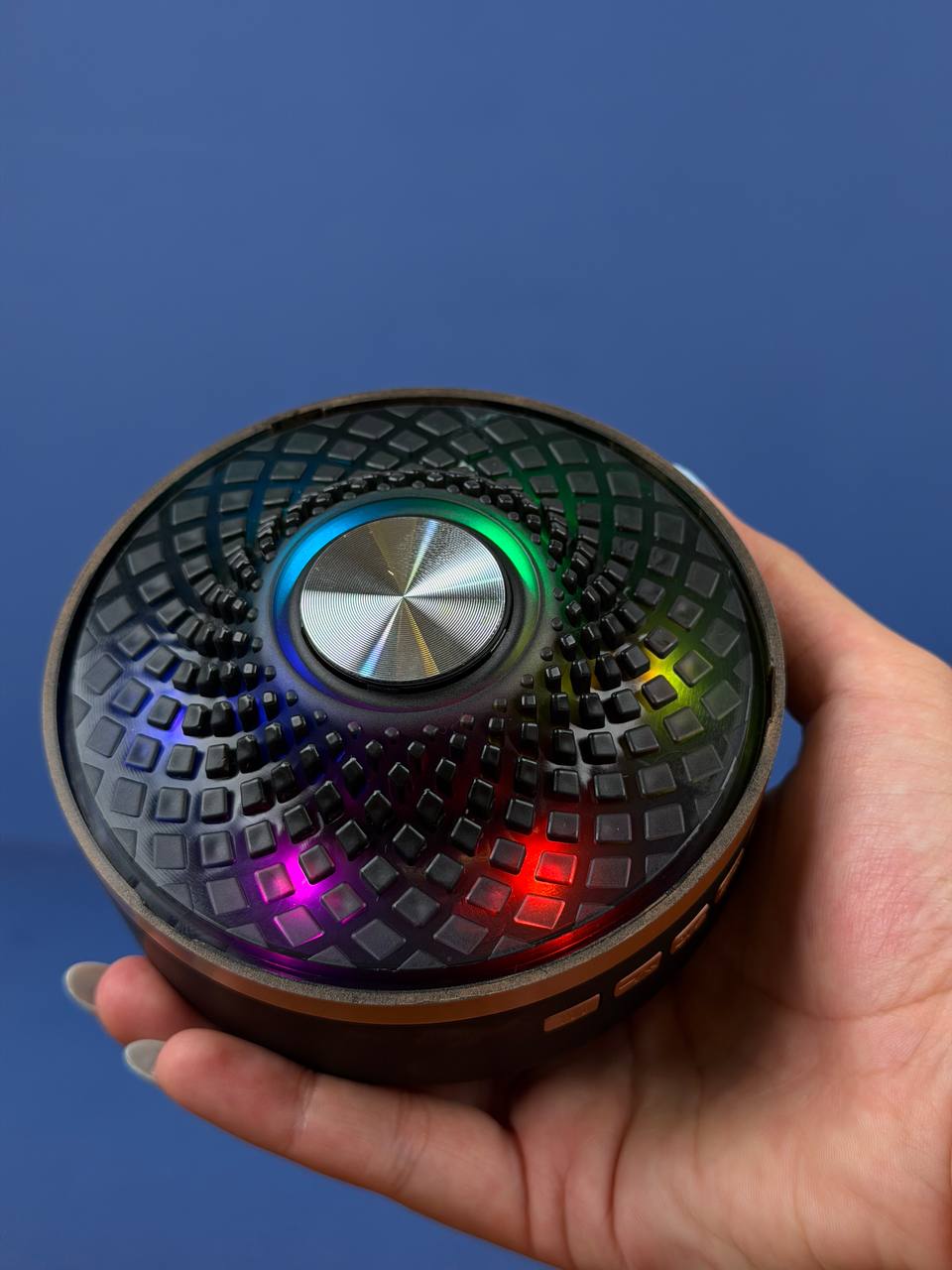 اسپیکر بلوتوثی چراغدار BIG DIAMOND اورجینال | دارای نورپردازی LED