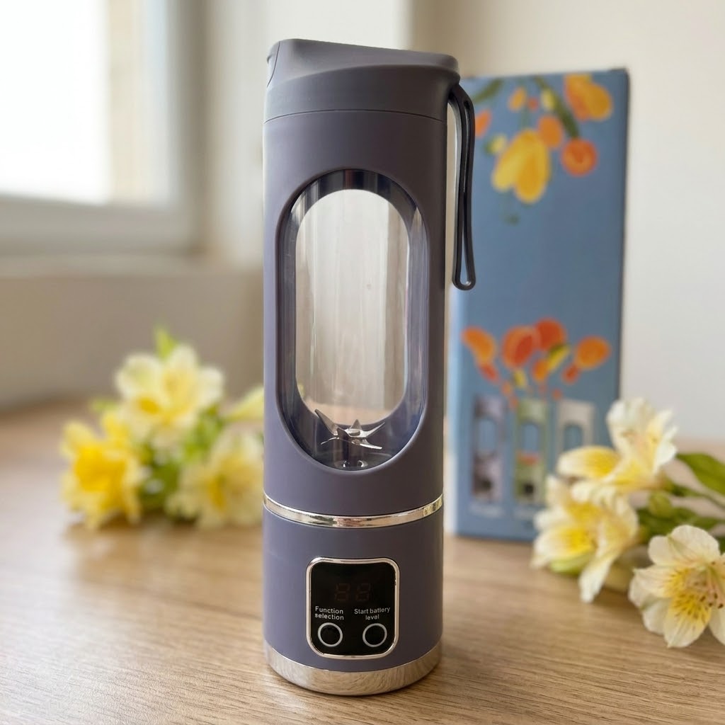 شیکر و اسموتی ساز شارژی HS-860 اورجینال | مخلوط کن قابل حمل